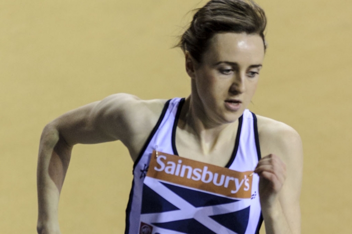 Laura Muir running