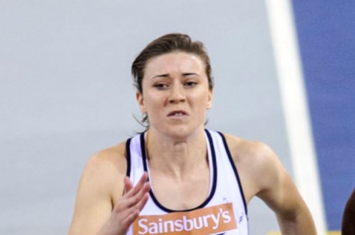 Libby Clegg running in Kukri kit