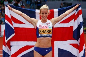 Lynsey Sharp in Zurich