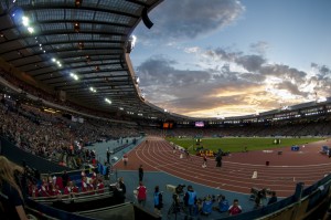 Hampden during the Games